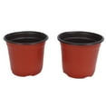 thumbnail image 2 of 150Pcs 4.72 Inch Plastic Flower Seedlings Nursery Supplies Planter Pot/Pots Containers Seed Starting Pots Planting Pots, 2 of 8