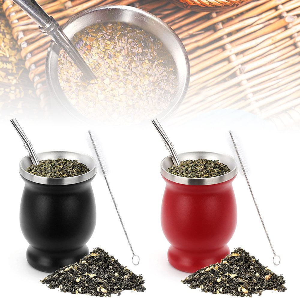 Tasse Yerba Mate De 236,8 G, Ensemble De Gourde Yerba Mate En