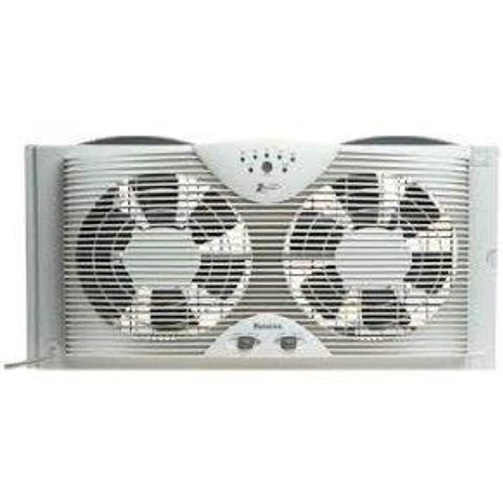 Holmes 2115100 Digital Twin Blade Window Fan White