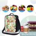 thumbnail image 4 of Lsque Mushrooms Gnomes Lunch Bag Lunch Box for Women Men Reusable Insulated Lunch Tote Bag,Leakproof Thermal Cooler Sack Food Handbags Case High Capacity, 4 of 9