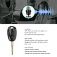 thumbnail image 4 of Mini Enregistreur Vocal, Réduction de Bruit HD Rechargeable Forme Clé Enregistrement une Touche Appareil d'Enregistrement de Poche avec Lecture MP3 pour Réunion pour Classe, 4 of 7