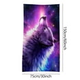thumbnail image 3 of kladzum Beach Towel Microfiber Beach Towel Super Lightweight Colorful Bath Towel Sandproof Beach Blanket Multi-Purpose Towel for Travel Swimming Pool 30x60 Inch Summer Savings Clearance!, 3 of 3