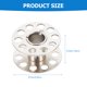 thumbnail image 5 of FESTFENDS 1Jgo Bobbin Case De Acero Inoxidable Para Máquina De Coser Accesorio Universal Color Plateado, 5 of 6
