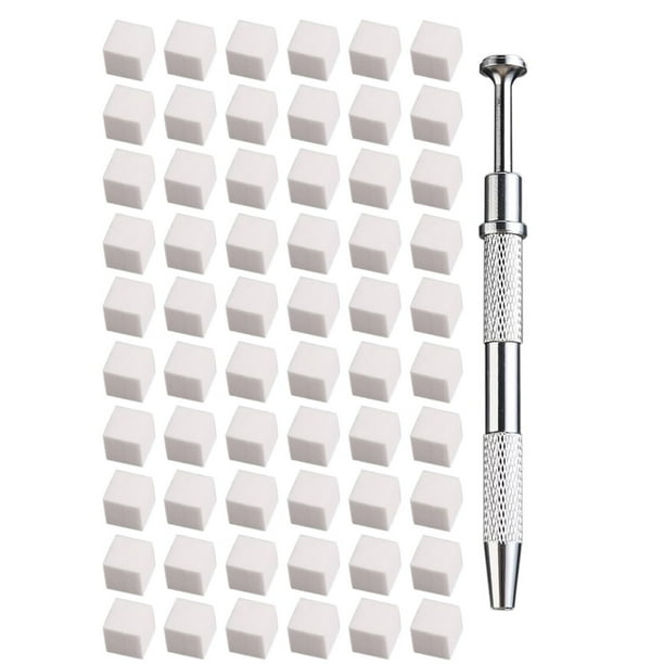 Set de esponjas de maquillaje con borla difuminadora degradada; mini herramientas de belleza para la aplicación de la base de maquillaje