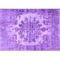 thumbnail image 1 of Ahgly Company Indoor Rectangle Persian Purple Traditional Area Rugs, 7' x 9', 1 of 4
