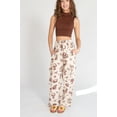 thumbnail image 3 of Forest Glen Printed Cargo Pants - Women's Relaxed Fit Drawstring Waist, 3 of 4