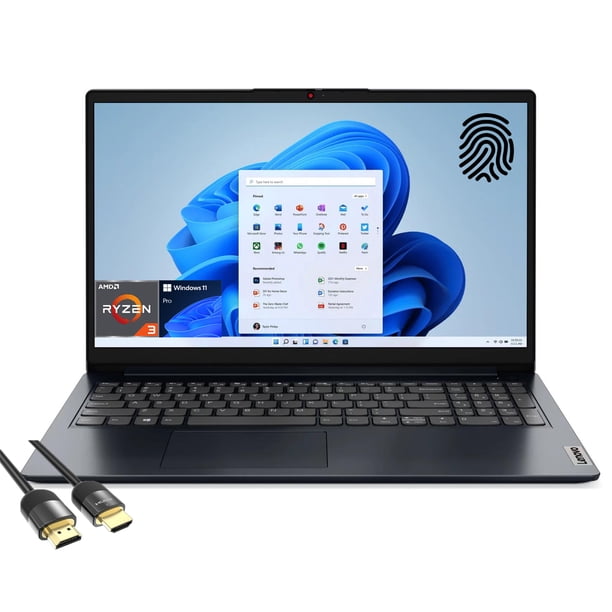 Laptop Lenovo Ideapad 1 Portátil de 15.6' AMD Ryzen 3 7320U 8GB LPDDR5 1TB PCIe SSD