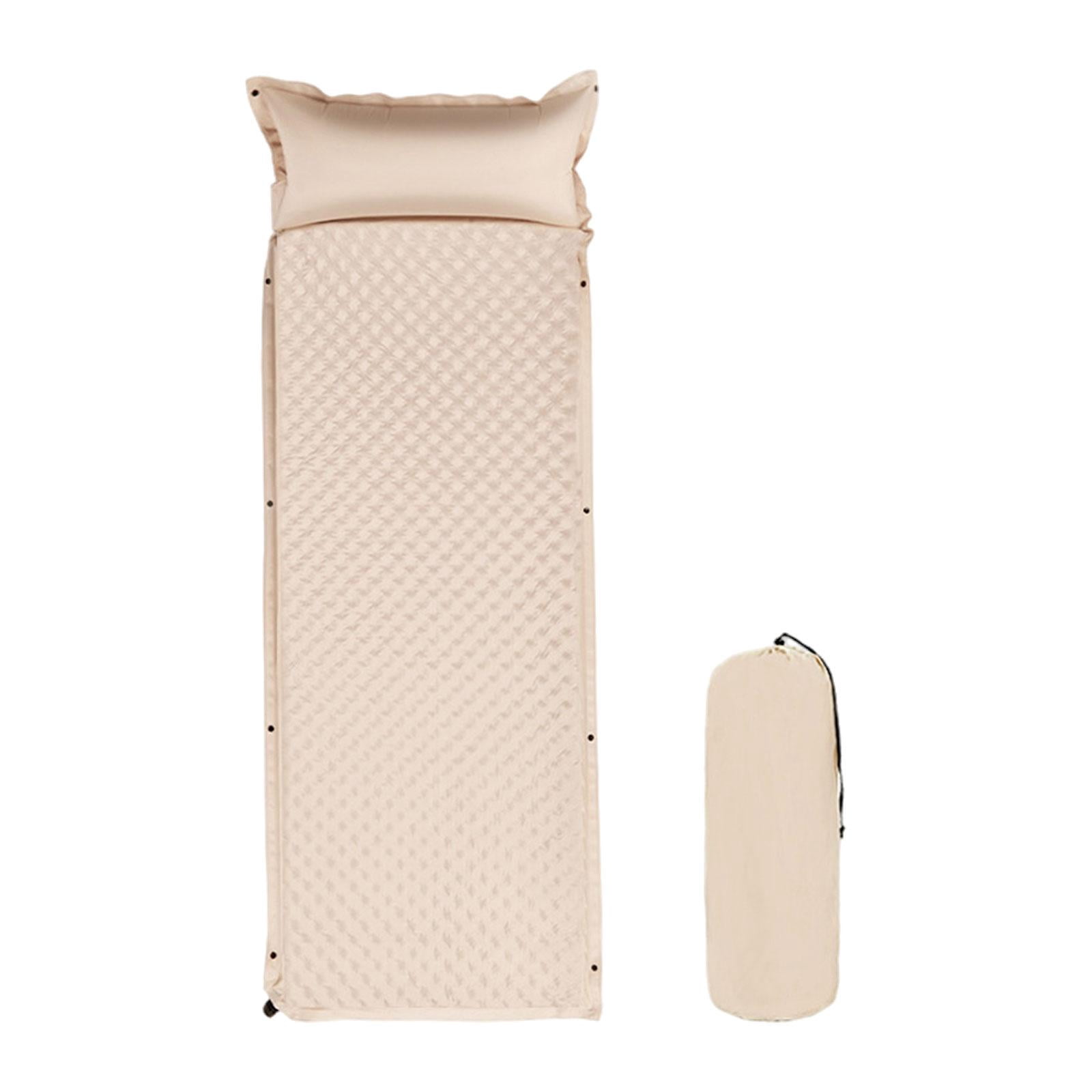 simhoa Automatic Inflatable Mattress, Self Inflating Air Mattress, Waterproof Lightweight Inflatable Bed for Tent Backpacking Hiking for 1 Person