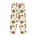 thumbnail image 3 of Lsque Rustic Western Charm Print Women's Pajama Pants, Lounge Pant - Comfortable Home Wear,Elastic Waistband, Stylish Design-XX-Large, 3 of 9