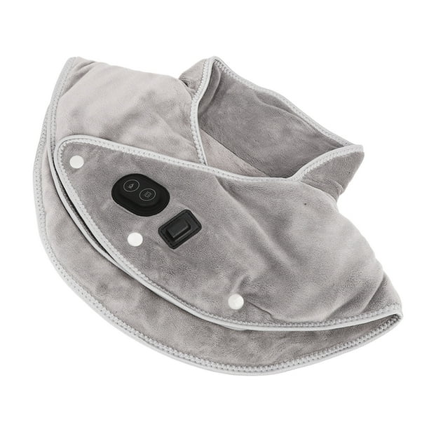 Heated Neck Wrap, Grey Sable Fabric 3 Temperature Adjustment Heating