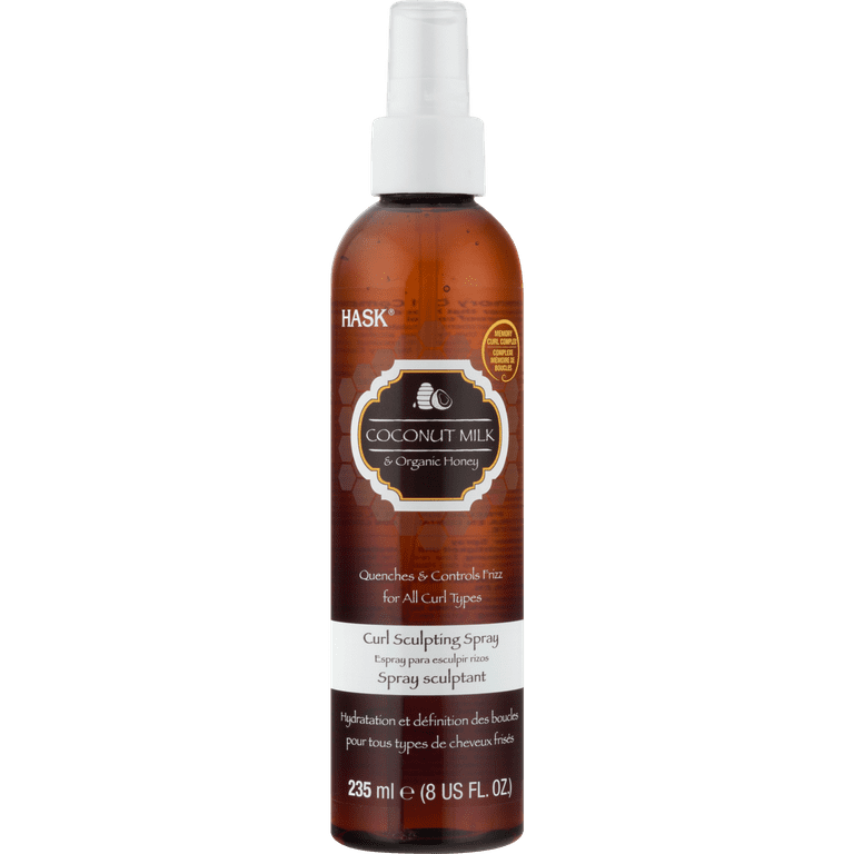 HASK Coconut Milk & Organic Honey Curl Sculpting Spray (8oz) HASK Coconut Milk & Organic Honey Curl Sculpting Spray (8oz)