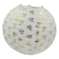 thumbnail image 1 of Farol dorado para exteriores, redondo, de papel rosa dorado, decoración para bodas, adornos plegables para fiestas de cumpleaños y vacaciones, 1 of 6