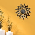 thumbnail image 3 of Espejo Pegatinas De Pared Extraíble Acrílico Patrón De Sol Pegatinas De Pared Diy Flor Redonda Decoración Arte 3D Speravity HA043542-01, 3 of 6