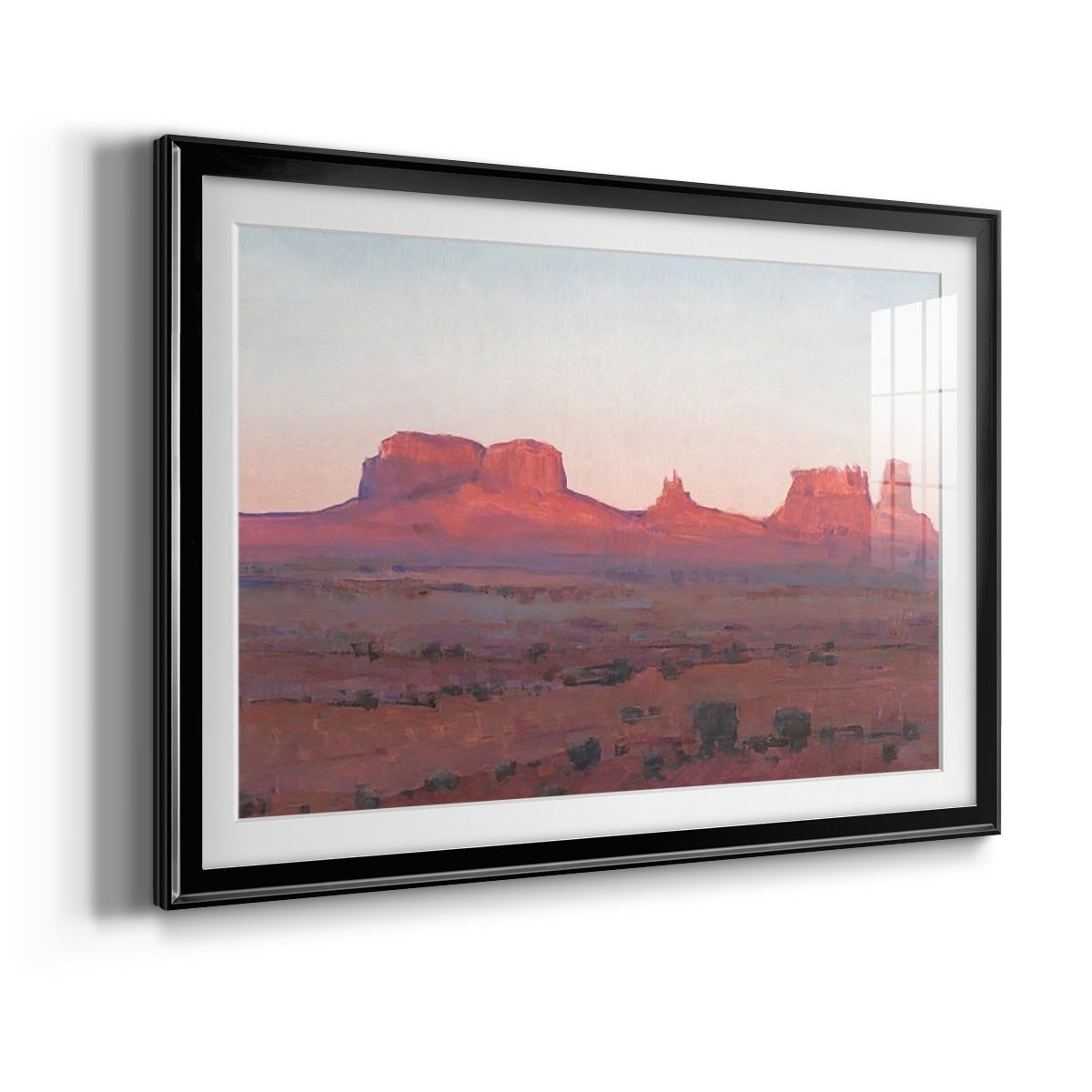 Red Rocks at Dusk II Premium Framed Print - Ready to Hang
