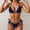 *Blue, variant on Women's Triangle Cup Bikini Set,Minimalist Two Piece Swimwear for Summer Blue,Womens Plus L