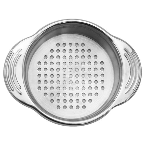 Stainless Steel Can Drainer & Oil Press - Compact 11.8x9.3cm Food Strainer For Tuna, Fruit, Noodles & More | Easy Clean Kitchen Tool 2 thumbnail image