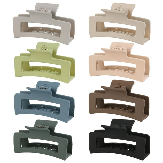 EGNMCR Combs for Women Frosted PS Material Hair Clip Hair Accessories hairy clip