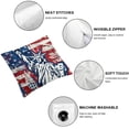 thumbnail image 6 of nygtbtfer Pillow Set of 2 Throw  Pillowcase for Home Office Sofa Couch White, 6 of 7