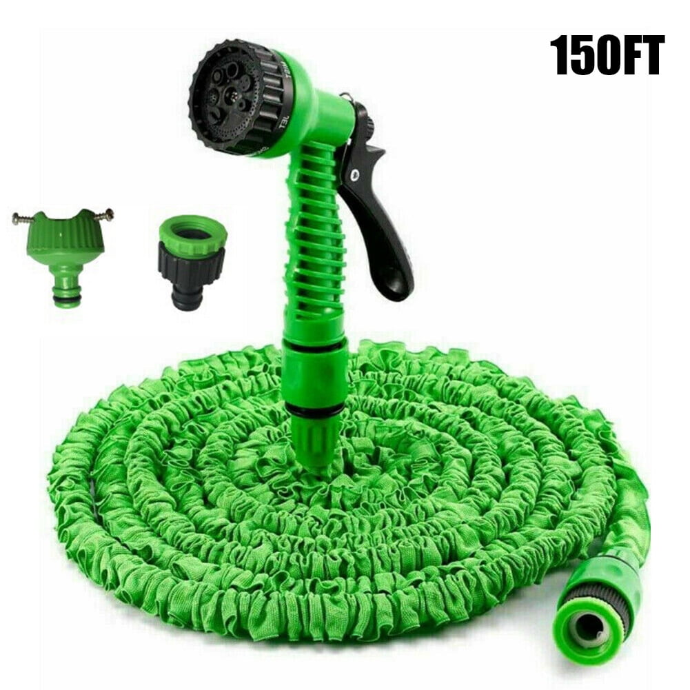 Garden Hose Pipe 100ft Expandable Magic Stretch Hosepipe 9 Function Spray Gun Garden Hose Pipe 100ft Expandable Magic Stretch Hosepipe 9 Function Spray Gun