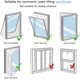 thumbnail image 5 of Junta de ventana para aire acondicionado portátil: compatibilidad universal que garantiza un enfriamiento eficiente, 5 of 5