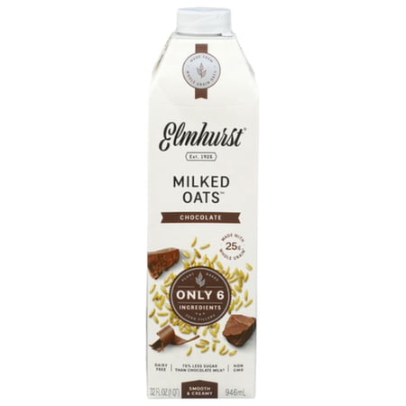 Elmhurst Chocolate Milked Oats 32 fl oz