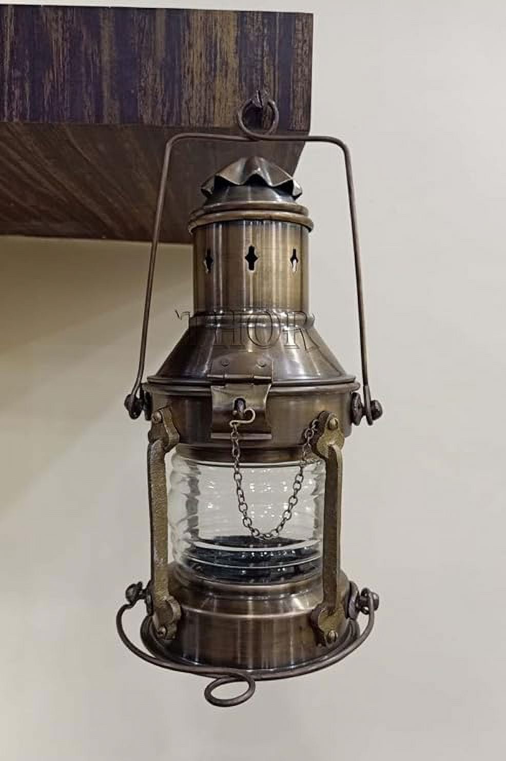Nautical Oil Lamp Lantern /Decorative Hanging Lantern/ Marine Ship Lamp/ Decorative-Boat Lamps-Nursery Oil Lamp-Vintage Antique Lighting Boat Lamp Rustic Vintage Home Decor Gifts