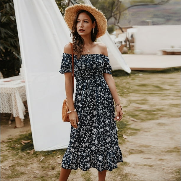 Walmart summer dresses on cheap sale