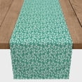 thumbnail image 3 of Creative Products Delicate Vines Pattern Teal 16x90 Poly Twill Table Runner, 3 of 3