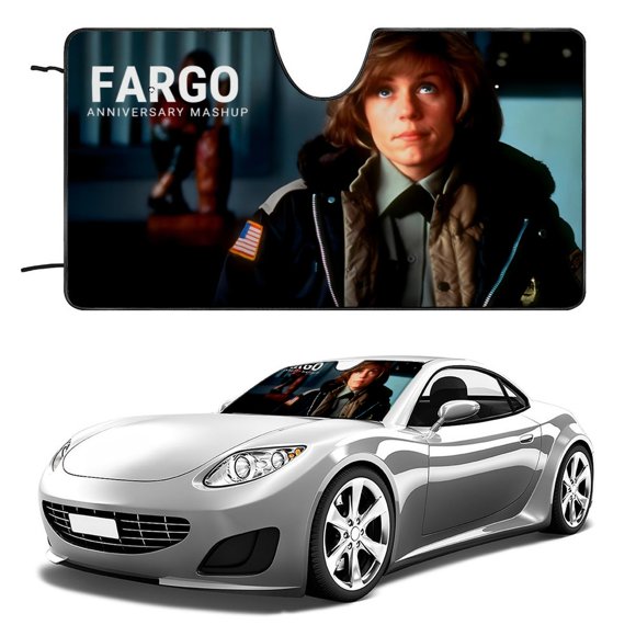 Fargo Parasol para Parabrisas Delantero Protector Plegable, Visera Solar para Auto Bloquea Rayos UV Mantiene tu Vehículo Fresco140cm*76cm
