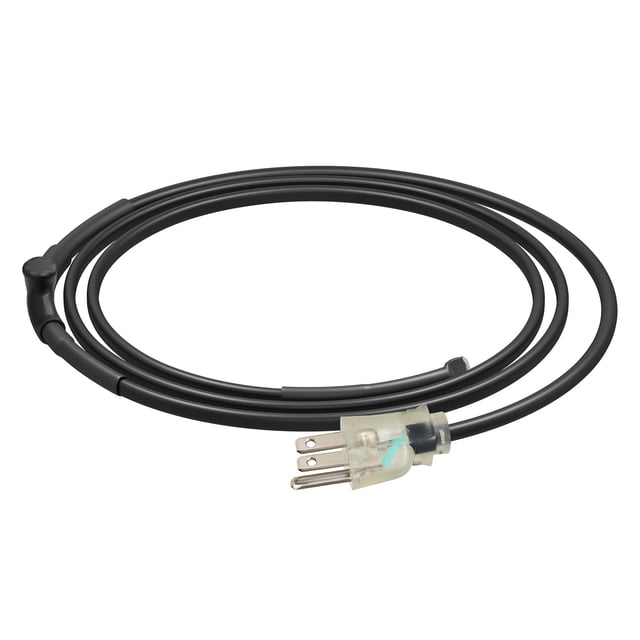 Cable térmico DEWENWILS de 1 m para protección contra la congelación de tuberías con termostato