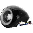 thumbnail image 2 of Miangastore Round Electric Scooter Headlight Black 1Pack 5.7In High Brightness, 2 of 9