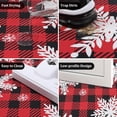 thumbnail image 4 of Christmas Doormat 20 x 32 Inch Holiday Xmas Decorative Door Mat Winter Christmas Snowflakes Welcome Mat Outdoor Indoor Non Slip Entrance Floor Door Mat Front Porch for Home Decoration, 4 of 6