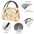 thumbnail image 4 of Disketp Groovy American Western Footwear Bolsa Térmica Estampada, Bolsa Térmica Aislante para Almuerzo, Playa y Campamento, 4 of 6