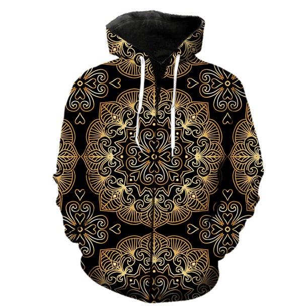 Sudadera con capucha estilo europeo retro con cremallera para hombre, genial, gran oferta 2024, unisex, con estampado 3D, estilo hip hop, moda de primavera, sudaderas informales para adolescentes.