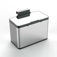 thumbnail image 7 of Nine Stars Countertop Kitchen Compost Caddy, 0.8 Gallon Stainless Steel Compost Caddy, 7 of 7