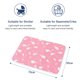 thumbnail image 2 of Paquete de 3 almohadillas para cambiar pañales, Maveek, portátil, para niños pequeños, impermeables, para cambiar pañales de bebé, almohadilla de cambio premium, almohadilla para cama, alfombrilla de juego Zhivalor WMZL-2084-5, 2 of 6