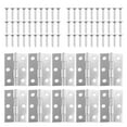 thumbnail image 1 of keepw 70pack/lot Non-deformable Stainless Steel Hinge For Wide Application In Various Furniture Silent, 1 of 6
