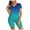 C-Green253, variant on DHFJKG Women's 2 Piece Sets Summer Outfits Matching Clothing Oversized Gradient Short Sleeve V Neck T Shirts Biker Shorts Set Workout Trendy Outfit