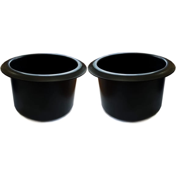 2PCS Plastic Cup Holder Sofa Couch Boat Table Cup Holder Replacement Drop in Cup Holder for Boat Truck Car Sofa Recliner Poker Table