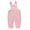 Pink, variant on Ruyang Baby Boy Girl Bib Overalls Suspender Pants Toddler Kids Solid Straps Trousers Romper Jumpsuit Bottom Outfit
