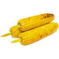 thumbnail image 6 of 1 Pc Stainless Steel Corn on the Cob holders, BBQ Corn on a Skewer, Corn on the Grill Stainless Steel Corn Cob Holders with Silicone Handle & Convenient Butter Spreading Tool, Yellow, 6 of 9