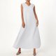 thumbnail image 1 of WILLBEST Vestido Corto De Verano Para Mujer, Nuevo Mono Sin Mangas Con Escote En V Y Abertura Lateral, Elegante Falda Larga, 1 of 3