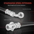 thumbnail image 4 of A-Premium Front Driver Brake Hydraulic Hose Compatible with Honda and Acura Models - CR-V 2012-2016, RDX 2007-2012 - Replace# 1465STKA00, 4 of 8