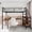Black, variant on Alvantor Loft Bed Twin Size with L-shaped Desk, Metal Bed Frame with stairs for Kids/Teens, No Box Spring Needed Black