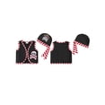 thumbnail image 4 of RUINIXCW Toddler Baby Boy Girl Halloween Pirate Costume Kids Pirate Captain Costume Infant Halloween Cosplay Outfit Vest Hat Set Role Play Clothes, 4 of 7