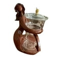 thumbnail image 3 of Abbracc Kung Fu Tea Pot Kung Fu Tea Set Tea Kettle with Infuser Magnetic Teapot Kungfu Glass Tea Set for Office Table Decor Tea House Red, 3 of 9