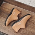 thumbnail image 4 of Women's Slip On Breathable Walking Shoes, Low Cut Soft Sole Waterproof Short Rain Boots Design with Cushion Comfort, Sneakers for Daily Leisure Gift, 4 of 5
