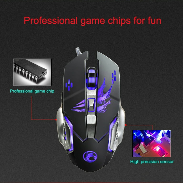 Ultra-Low Latency Esports Gaming Mouse T80 Mechanical Mouse 7