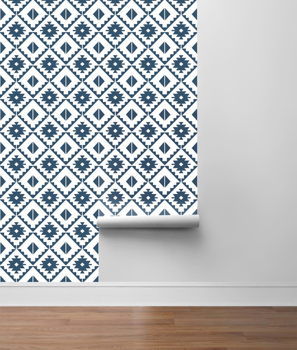 NextWall Southwest Tile Peel and Stick Wallpaper