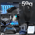 thumbnail image 2 of ATTACK SHARK G3PRO Tri-mode Wireless Gaming Mouse with Charge Dock 25000 DPI Ultra Lightweight, 2 of 9